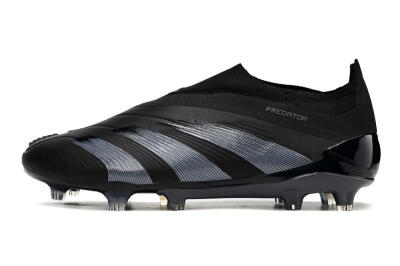 Adidas Predator Elite Laceless FG Football Boots - Black/Jade/Red