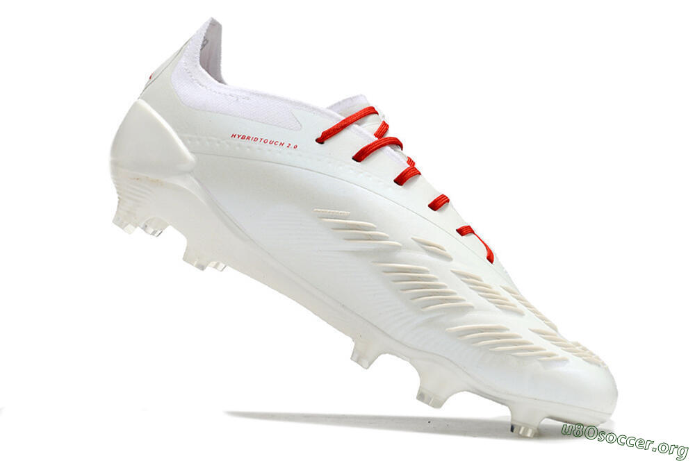 Adidas Predator Elite FG Football Boots - White/Red 4