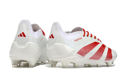 Adidas Predator Elite FG Football Boots - White/Red