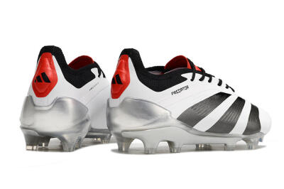 Adidas Predator Elite FG Football Boots - White/Black/Red