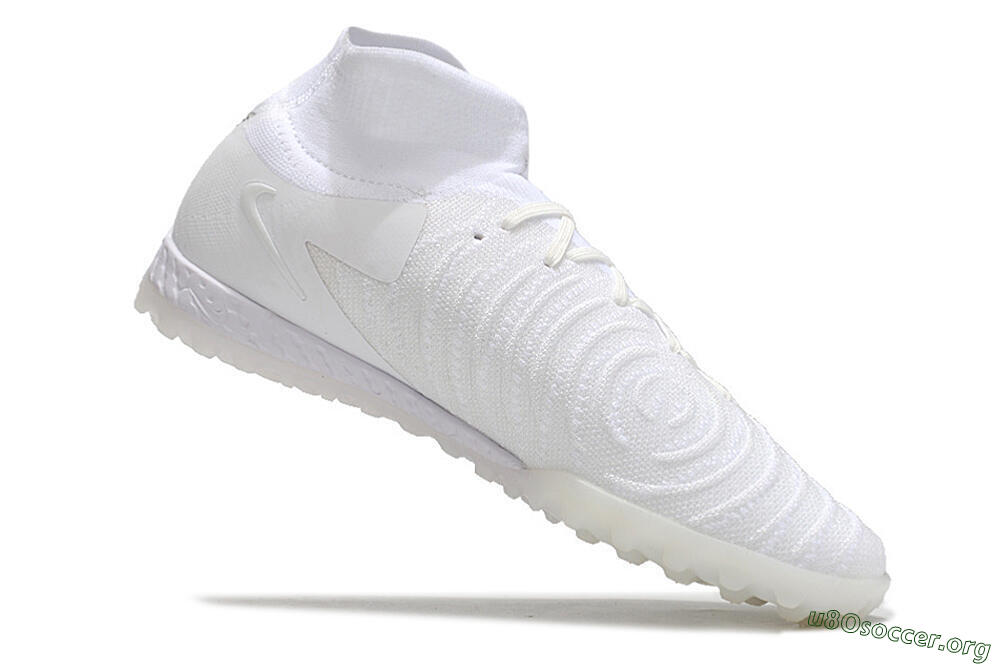 Nike Phantom Luna Elite NU TF Football Shoes - White/Black 4