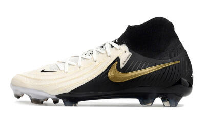 Nike Phantom Luna Elite NU FG Football Boots - White/Black/Gold