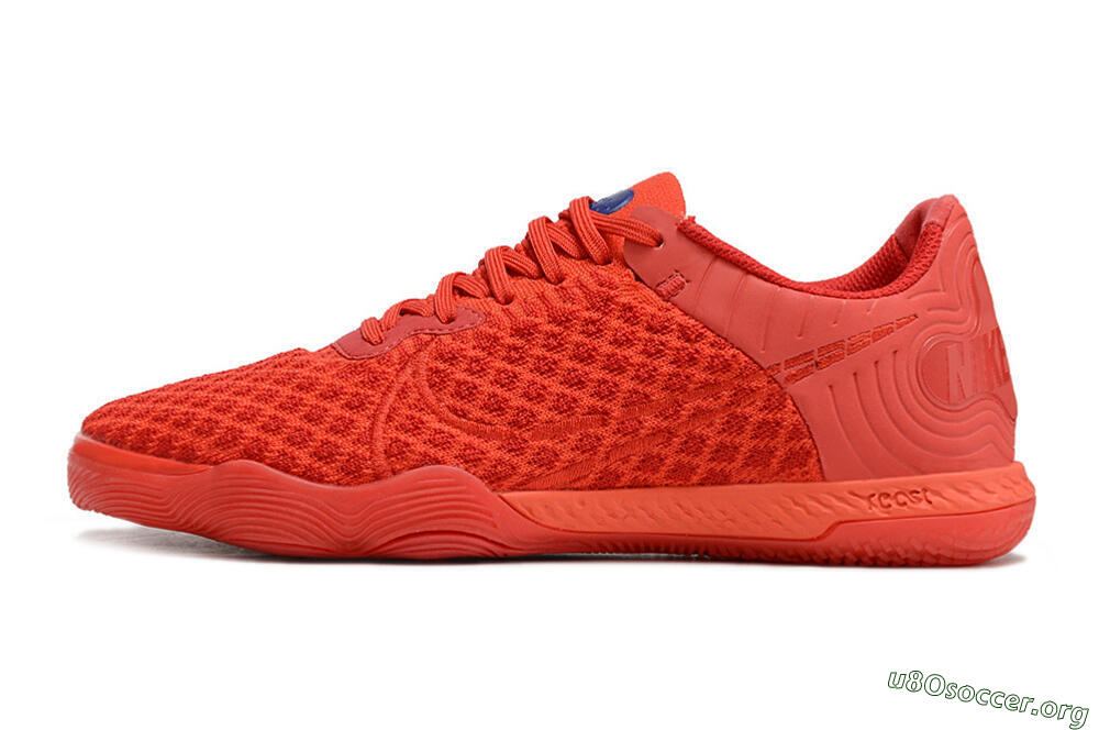 Nike React Gato IC Football Shoes - Red/Red 3