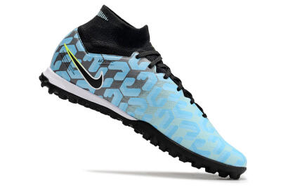 Nike Air Zoom Mercurial Superfly 9 Elite TF Football Shoes - Blue/White/Black
