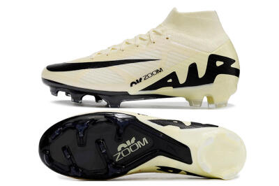 Nike Air Zoom Mercurial Superfly 9 Elite FG Football Boots - Beige/Black