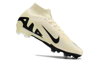 Nike Air Zoom Mercurial Superfly 9 Elite FG Football Boots - Beige/Black