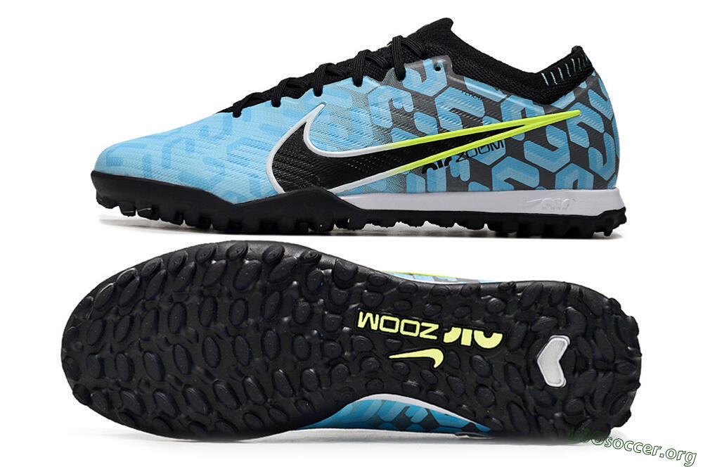 Nike Air Zoom Mercurial Vapor 15 Elite TF Football Shoes - Blue/White/Black 1