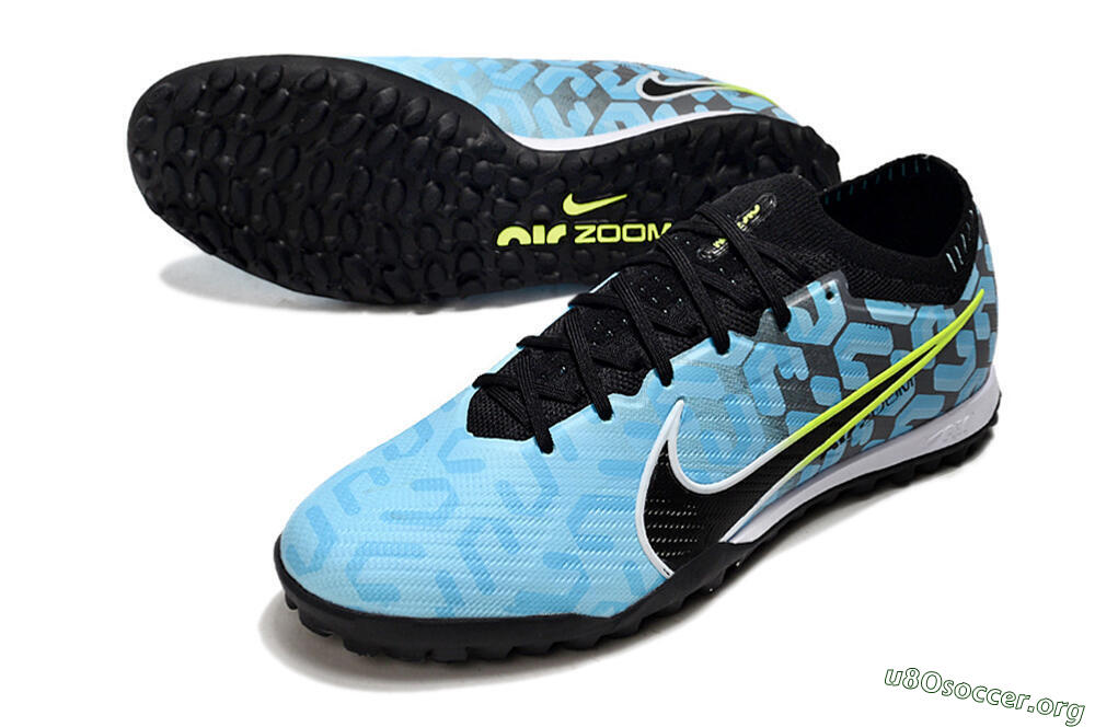 Nike Air Zoom Mercurial Vapor 15 Elite TF Football Shoes - Blue/White/Black 0