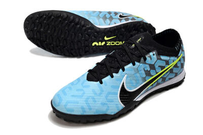 Nike Air Zoom Mercurial Vapor 15 Elite TF Football Shoes - Blue/White/Black