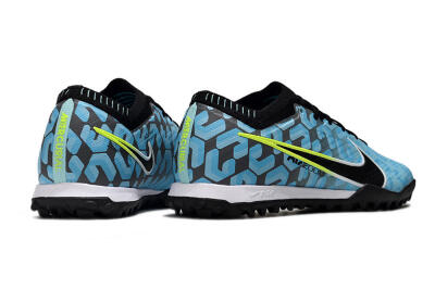 Nike Air Zoom Mercurial Vapor 15 Elite TF Football Shoes - Blue/White/Black