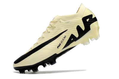 Nike Air Zoom Mercurial Vapor 15 Elite FG Football Boots - Beige/Black