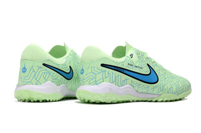 Nike Tiempo Legend 10 Pro TF Football Shoes - Green/Blue/White