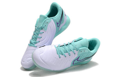 Nike Tiempo Legend 10 Pro IC Football Shoes - White/Blue/Purple