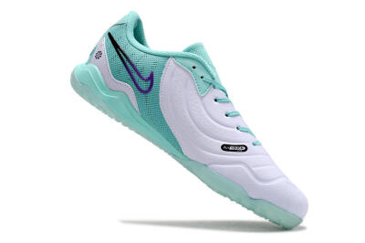 Nike Tiempo Legend 10 Pro IC Football Shoes - White/Blue/Purple