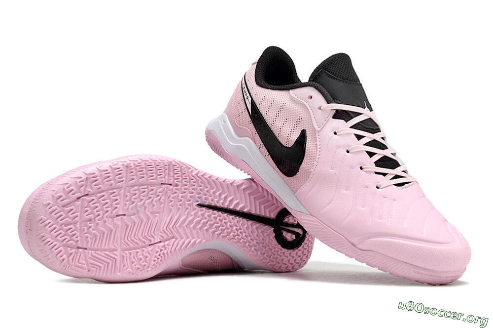 Nike Tiempo Legend 10 Pro IC Football Shoes - Pink/Black/White 1