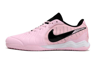 Nike Tiempo Legend 10 Pro IC Football Shoes - Pink/Black/White