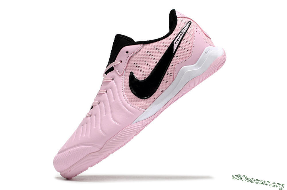 Nike Tiempo Legend 10 Pro IC Football Shoes - Pink/Black/White 5