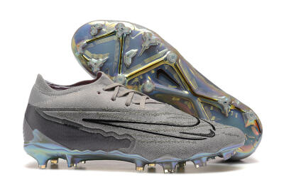 Nike Phantom GX Elite FG Football Boots - Grey/Black/Gold