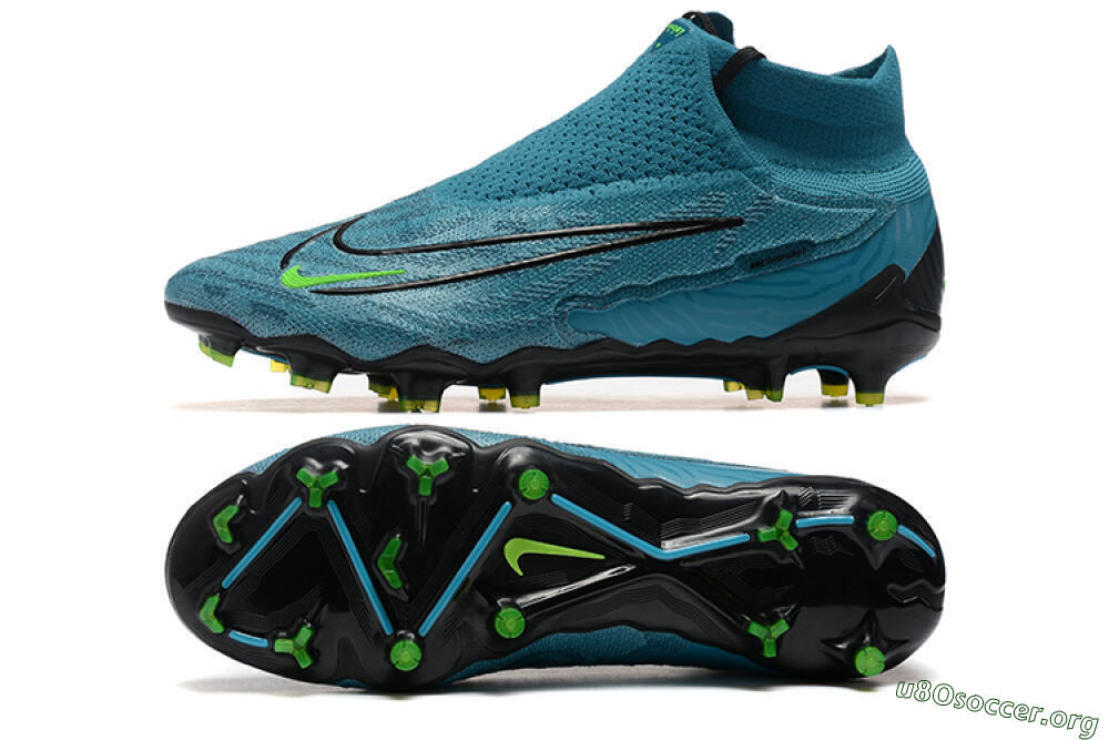 Nike Phantom GX Elite FG Football Boots - Blue/Black/Yellow 1