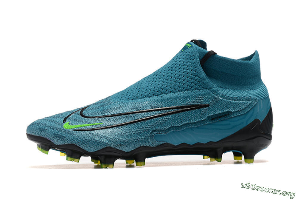 Nike Phantom GX Elite FG Football Boots - Blue/Black/Yellow 3