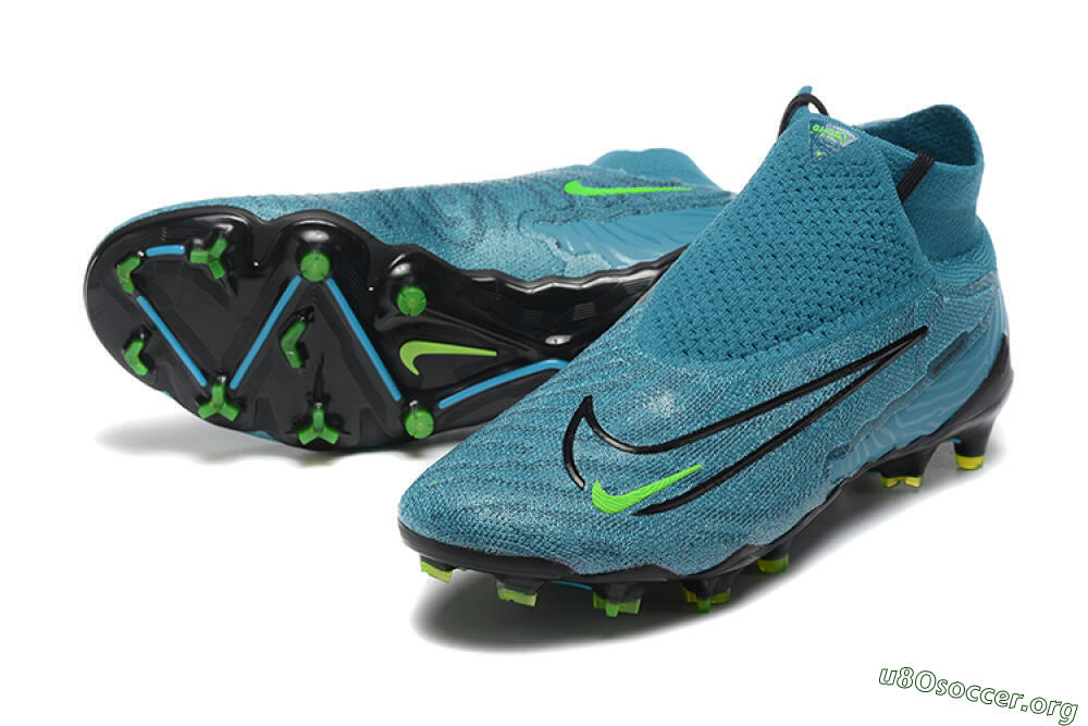 Nike Phantom GX Elite FG Football Boots - Blue/Black/Yellow 0