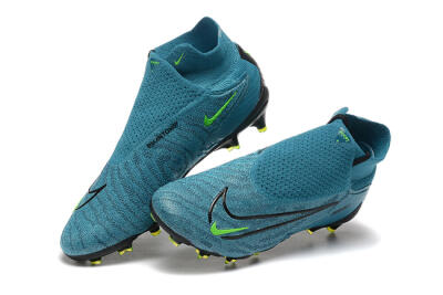 Nike Phantom GX Elite FG Football Boots - Blue/Black/Yellow