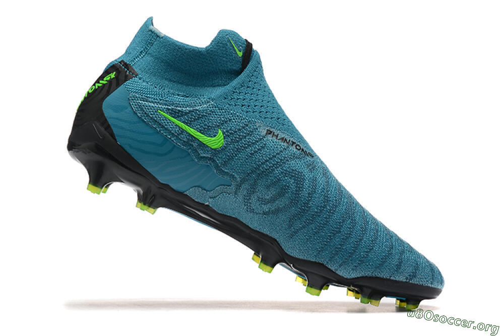 Nike Phantom GX Elite FG Football Boots - Blue/Black/Yellow 7