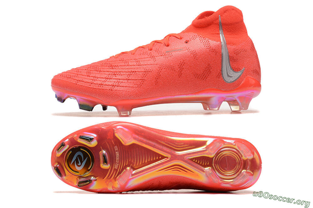 Nike Phantom Luna Elite UN FG Football Boots - Red/Silver/Gold 1