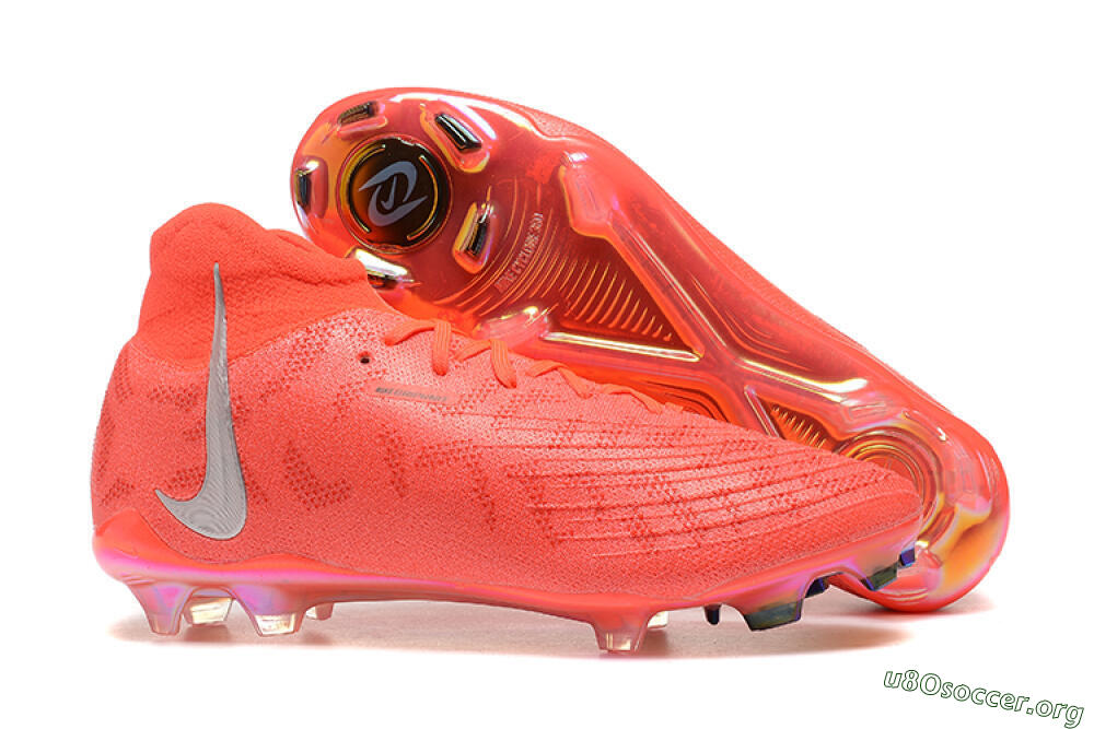 Nike Phantom Luna Elite UN FG Football Boots - Red/Silver/Gold 2