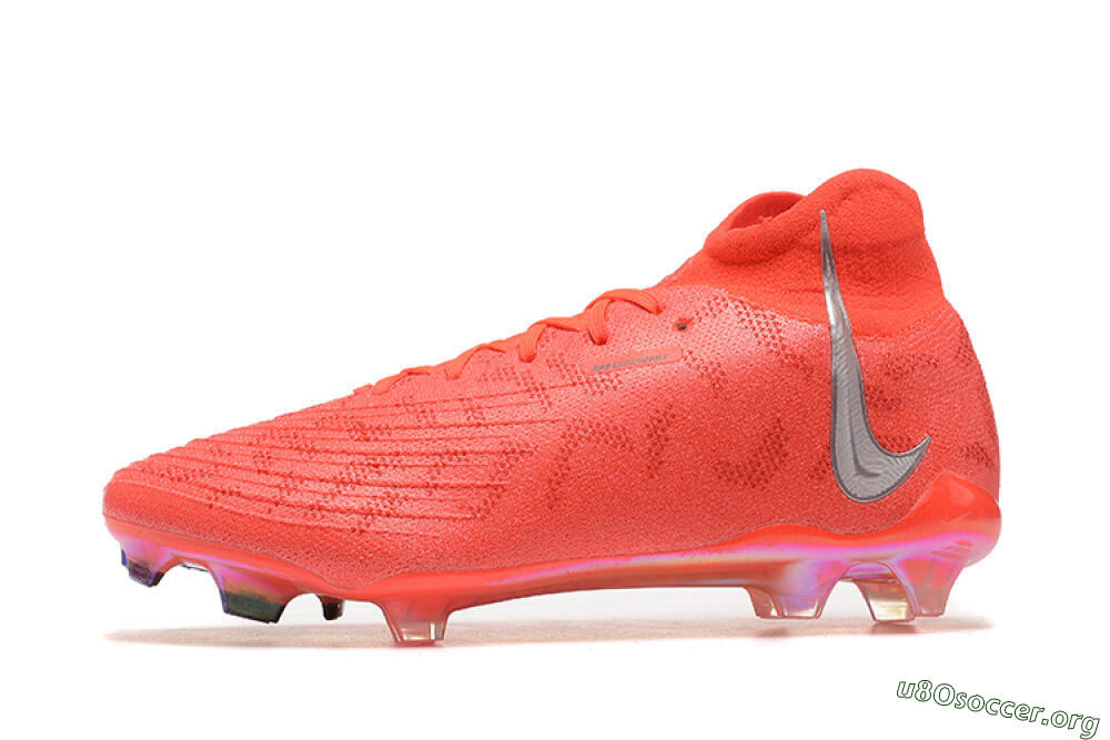 Nike Phantom Luna Elite UN FG Football Boots - Red/Silver/Gold 3
