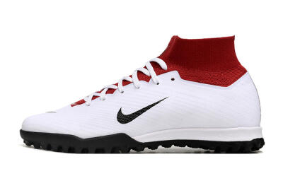 Nike Air Zoom Mercurial Superfly 9 Elite TF Football Shoes - White/Black/Red