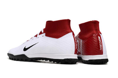 Nike Air Zoom Mercurial Superfly 9 Elite TF Football Shoes - White/Black/Red