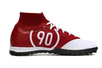 Nike Air Zoom Mercurial Superfly 9 Elite TF Football Shoes - White/Black/Red