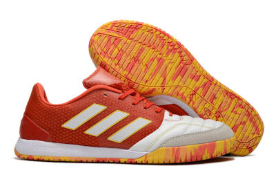 Adidas Top Sala IC Football Shoes - White/Red/Yellow