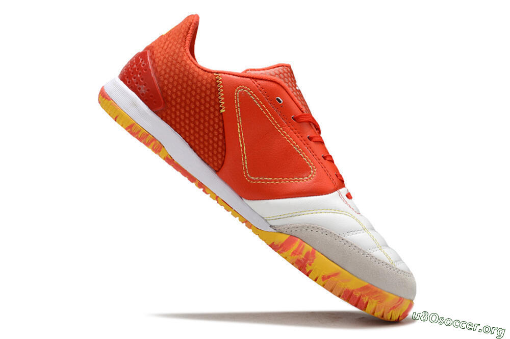 Adidas Top Sala IC Football Shoes - White/Red/Yellow 4