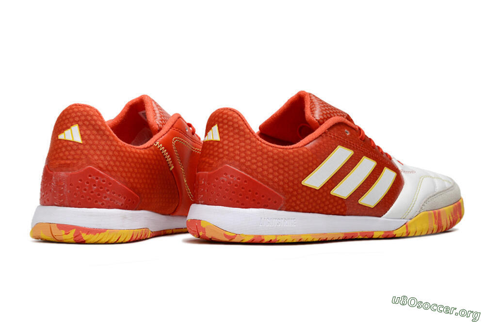 Adidas Top Sala IC Football Shoes - White/Red/Yellow 6