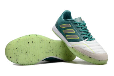 Adidas Top Sala IC Football Shoes - White/Green/Yellow