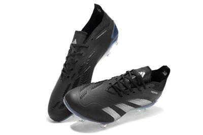 Adidas Predator Accuracy.1 FG Football Boots - Black/Silver/Blue