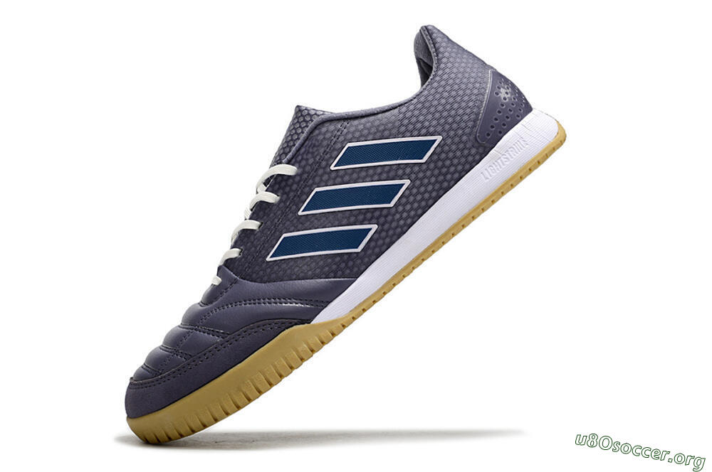 Adidas Top Sala IC Football Shoes - Purple/Blue/White 5