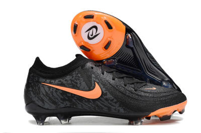 Nike Phantom Luna Elite FG Football Boots - Black/Orange/Grey