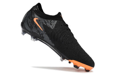 Nike Phantom Luna Elite FG Football Boots - Black/Orange/Grey