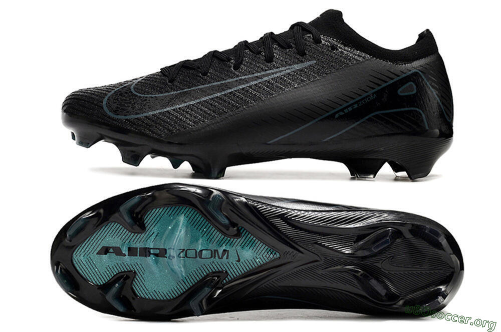 Nike Air Zoom Mercurial Vapor 16 Elite FG Football Boots - Black/Blue/Jade 1