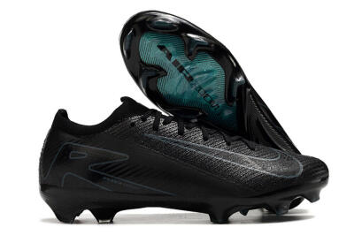 Nike Air Zoom Mercurial Vapor 16 Elite FG Football Boots - Black/Blue/Jade