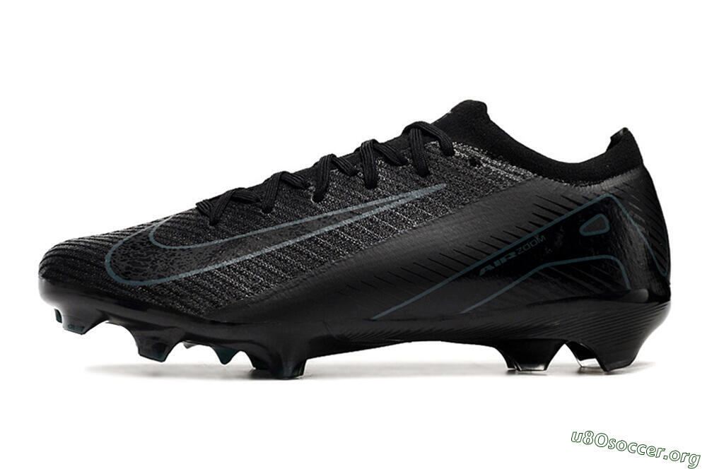 Nike Air Zoom Mercurial Vapor 16 Elite FG Football Boots - Black/Blue/Jade 3