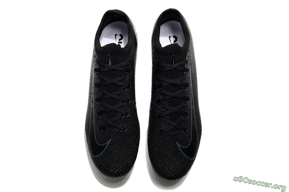 Nike Air Zoom Mercurial Vapor 16 Elite FG Football Boots - Black/Blue/Jade 4