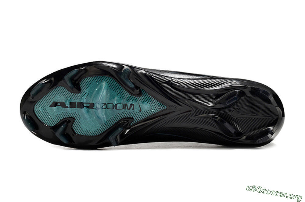 Nike Air Zoom Mercurial Vapor 16 Elite FG Football Boots - Black/Blue/Jade 6