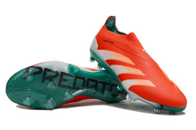Adidas Predator Accuracy+ FG Football Boots - Red/White/Green