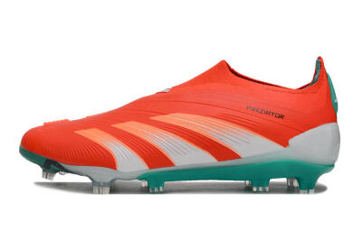 Adidas Predator Accuracy+ FG Football Boots - Red/White/Green