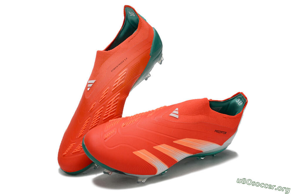 Adidas Predator Accuracy+ FG Football Boots - Red/White/Green 0