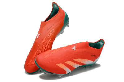 Adidas Predator Accuracy+ FG Football Boots - Red/White/Green